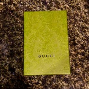 Authentic Green Gucci Wallet or Accessories Box.